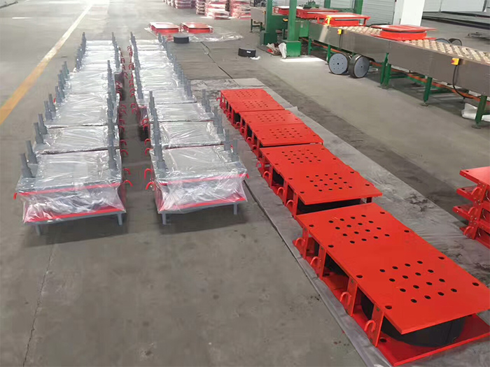 水平分散力橡胶支座